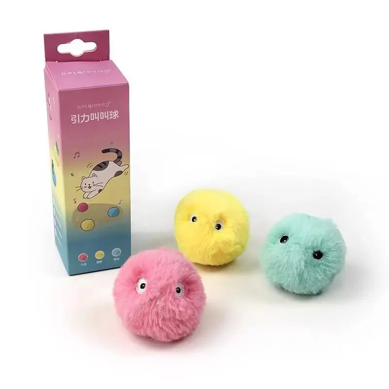 Gravity Called The Ball Mint Kitten Self-hey Toy - Plush