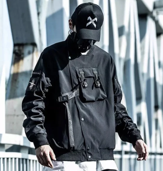 Loose Tide Brand Ins Functional Wind Baseball Uniform Tooling Jacket