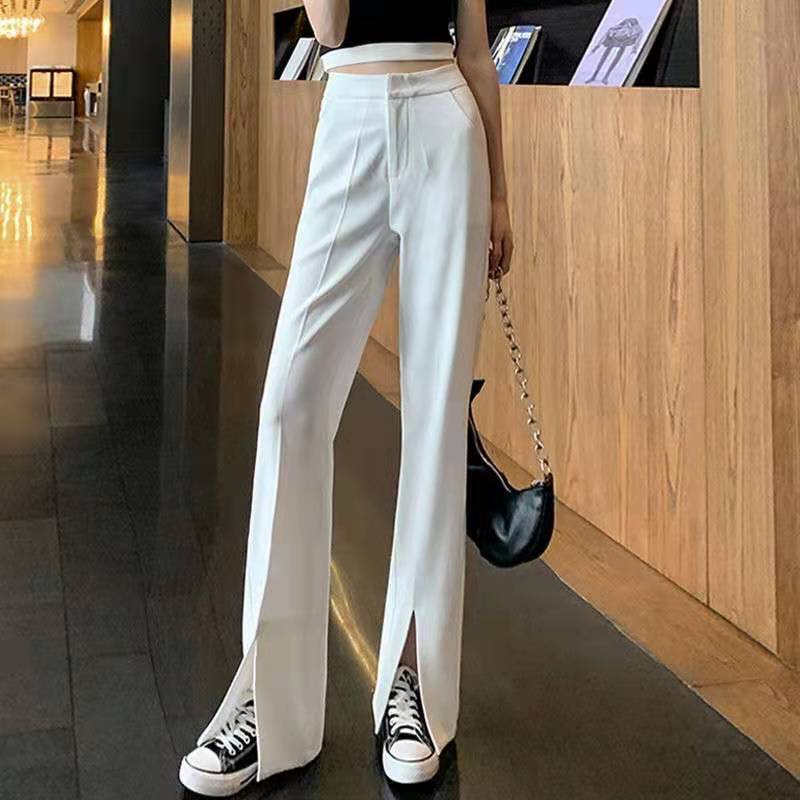 Title 8, Mopping Suit Pants Were Thin, Front Slit Wide-l...