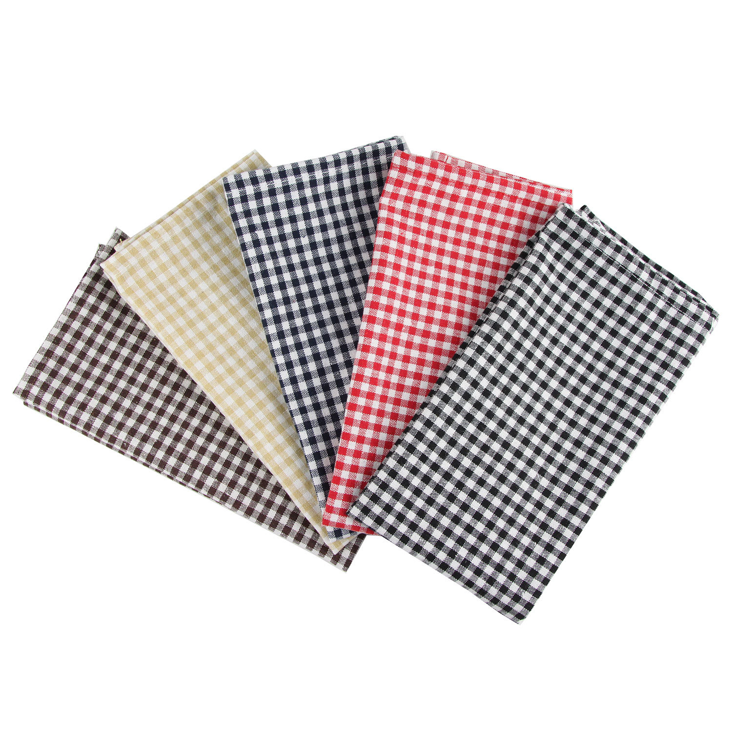 Title 3, Plaid Polyester Cotton Western Food Placemat Te...