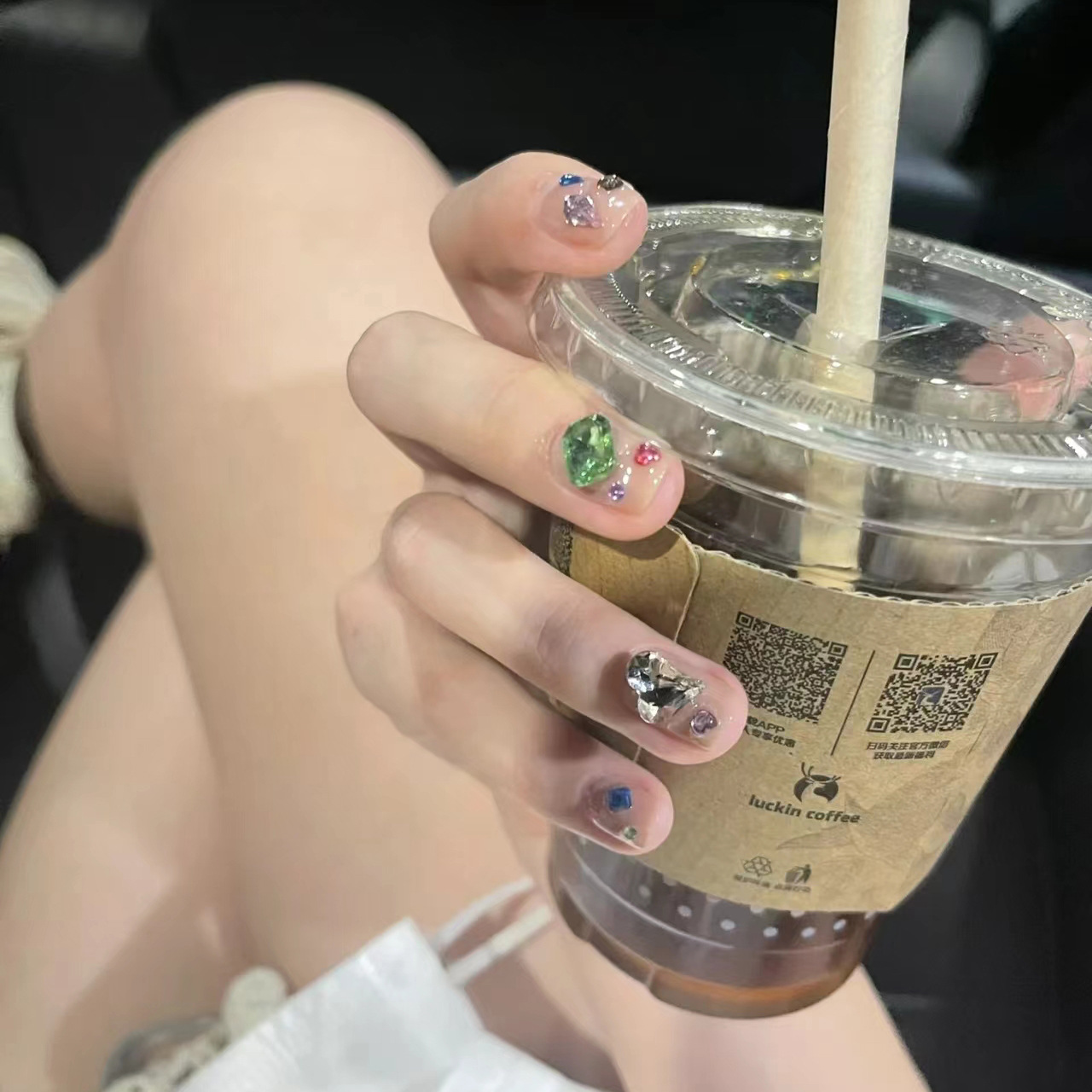 Handmade Manicure Wear Fake Nail Patch