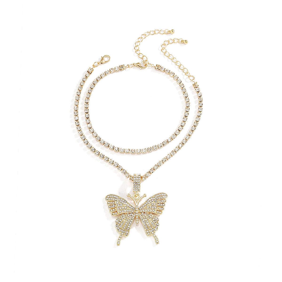 Fashion Street Shooting Multi-layer Butterfly Bracelet Women