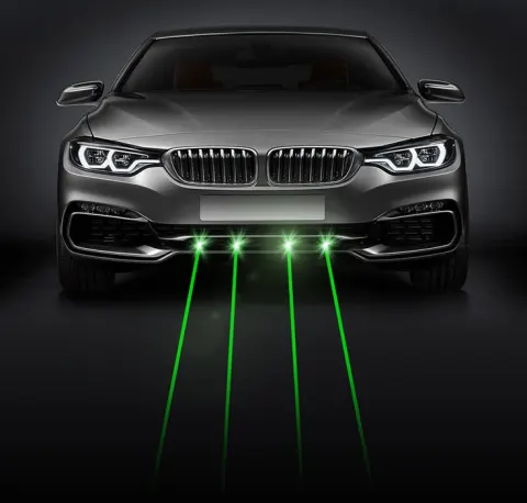 Car and Truck Laser Fog Light Warning Strong 100mw