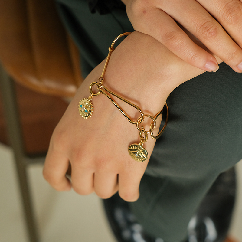 Small Design Simple Trendy High-end Light Luxury Retro Bracelet