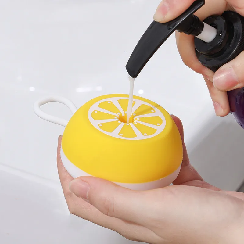 Pet Dog Cat Bath Brush 2-in-1 Pet SPA Massage Comb Soft Silicone Pet Shower Hair Grooming Cmob Dog Cleaning Tool Pets Supplies – image 2