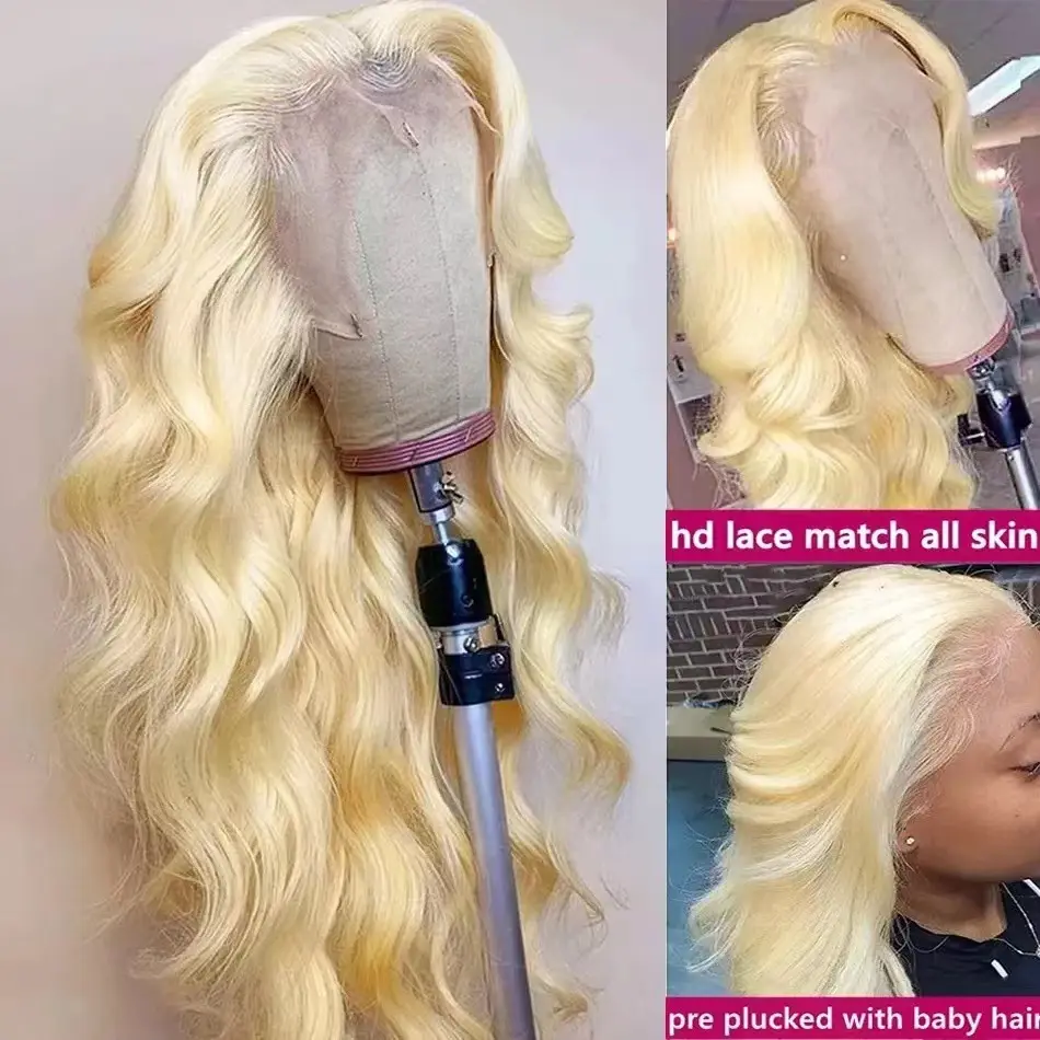 Long Curly Hair Light Blonde Big Waves