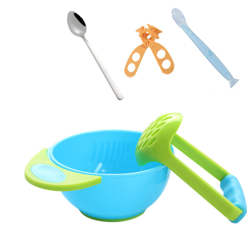 27c760fc 1a45 4ed5 a3bd b7b39b71dfc5 - Baby Food Supplement Tool Grinding Bowl Supplementary Scissors Set