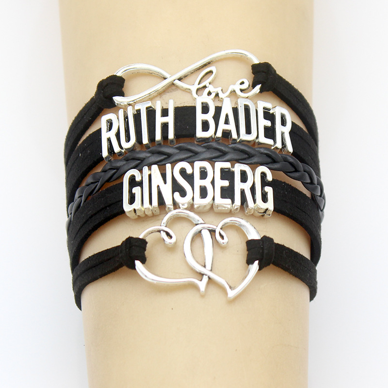 Title 8, Handwoven U.S. Justice Ginsburg Bracelet