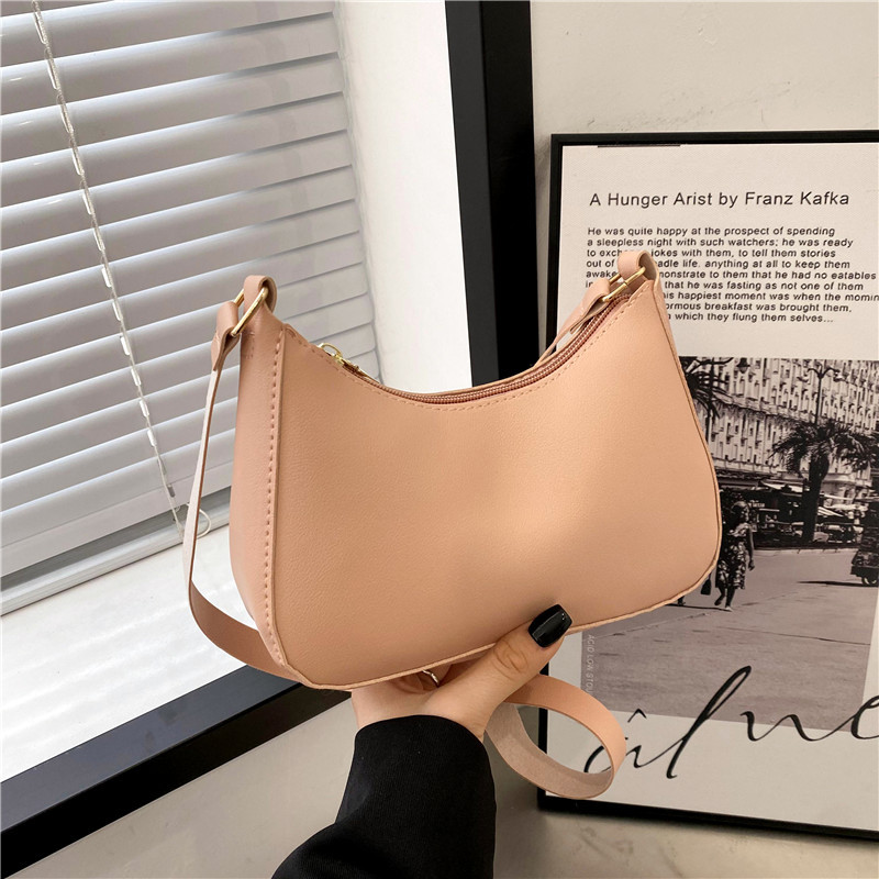 Title 3, Womens Underarm Bag Solid Color Small Square H...