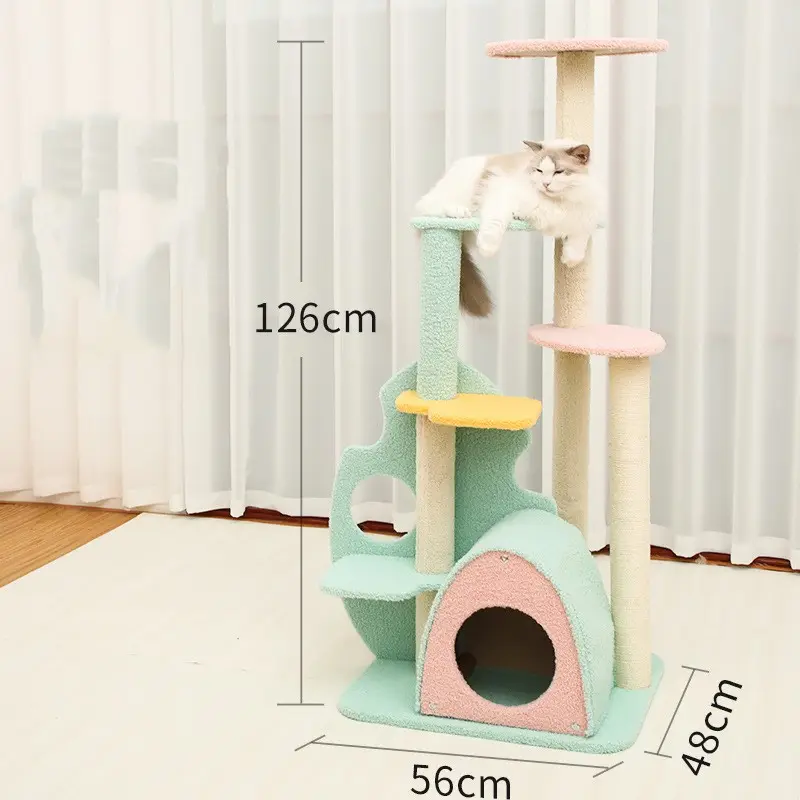 Large Cat Scratching Post Life Supplies Toys