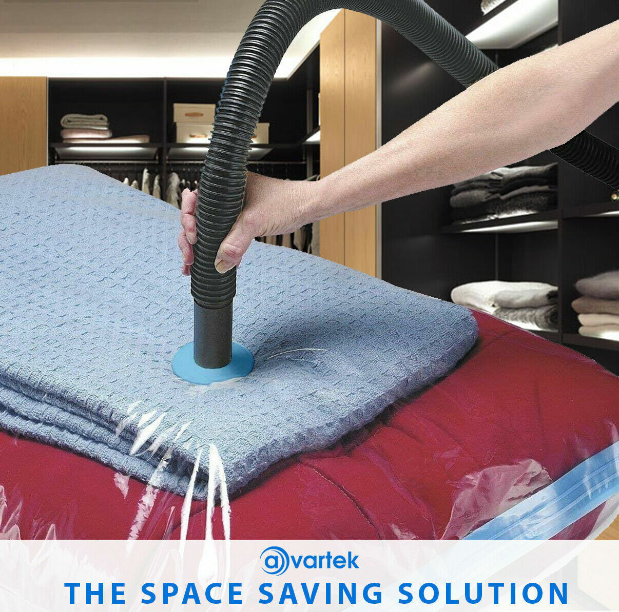6 X STRONG VACUUM STORAGE SPACE SAVING BAGS VAC BAG SAVER VACCUM VACUM-BAG — image 10