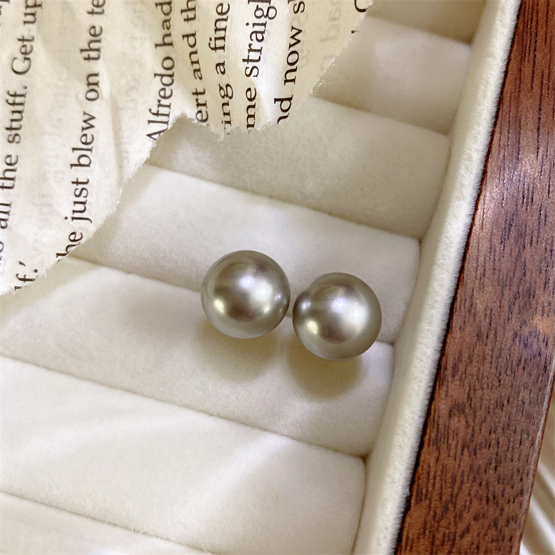 Title 7, Womens S925 Sterling Silver Pearl Earrings. En...