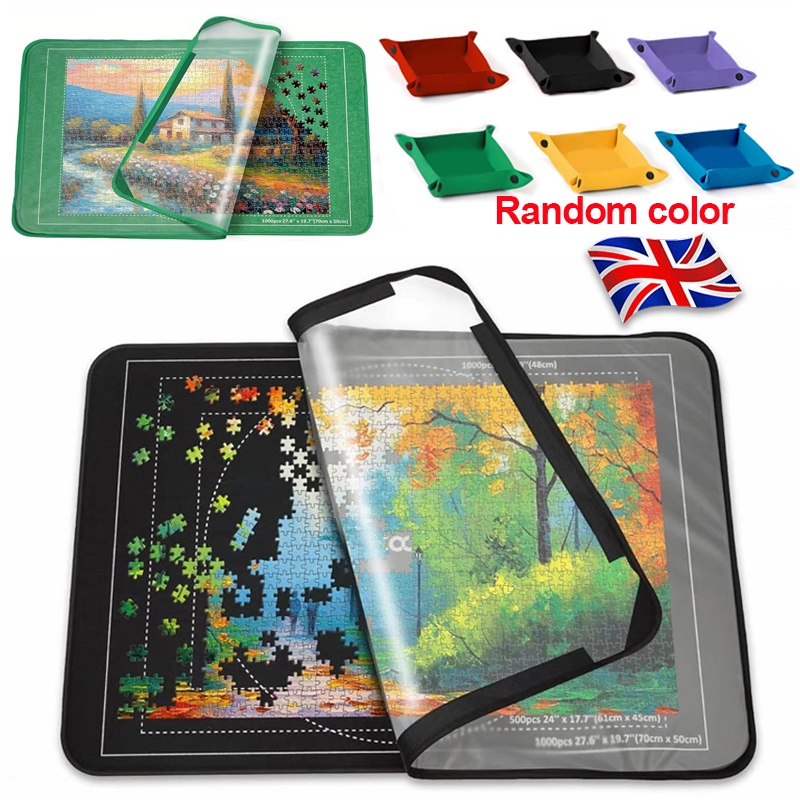 Jigsaw Puzzle Board 1000 Pieces Storage With 6 Sorting