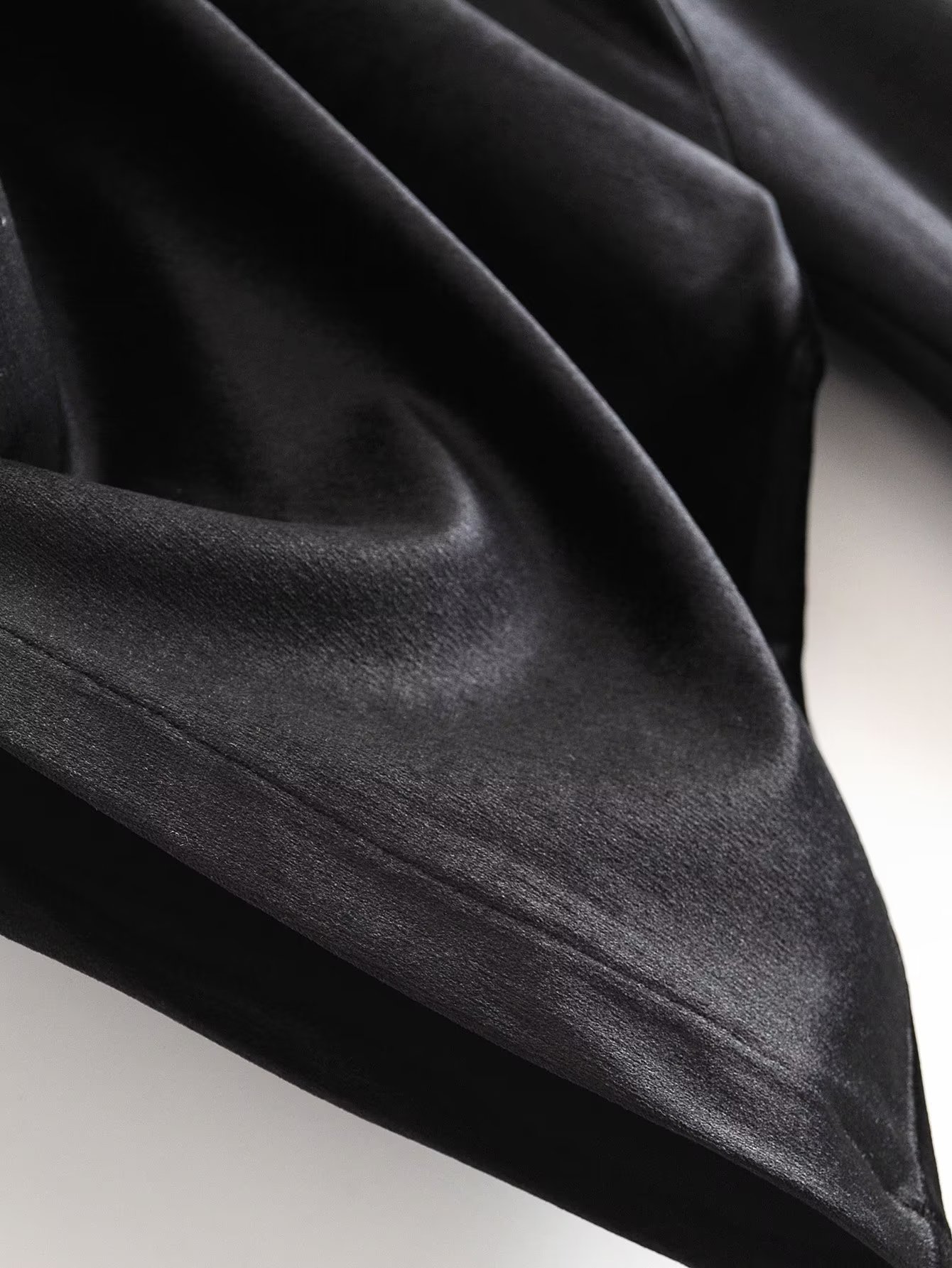 Jewelry Button Velvet Dress V-Neck