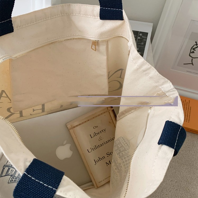 Literary Retro Canvas Bag Women's Shoulder