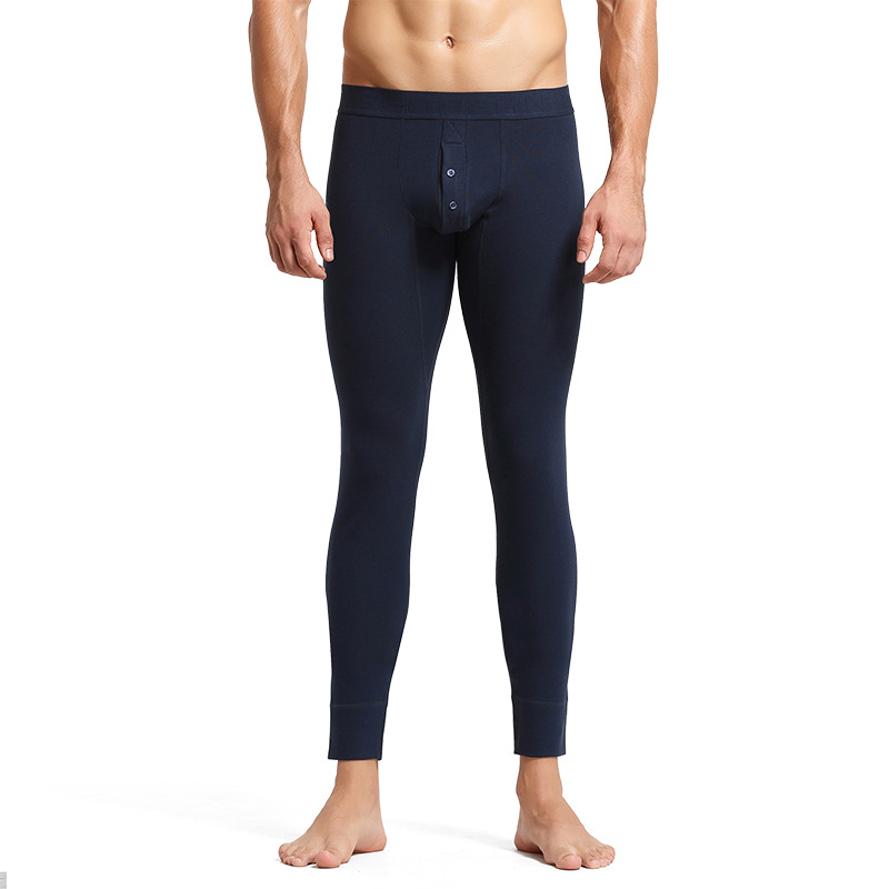 Men's Fashion Solid Color Warm Leggings