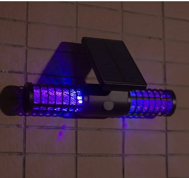 Solar Mosquito Killer Lamp Outdoor Ground Plug