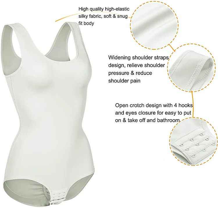 Triangle Body Sculpting Bodysuit Beautiful Back - Image 8