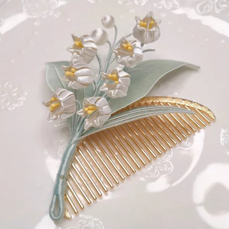 Women's Fashion Simple Alloy Hair Comb Jewelry
