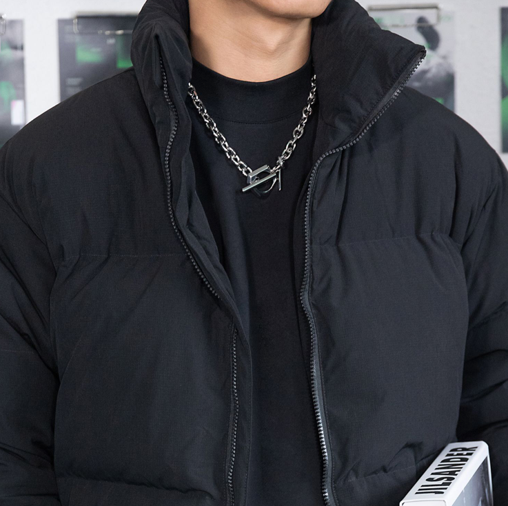 One Line Buckle Fashion Collarbone Chain