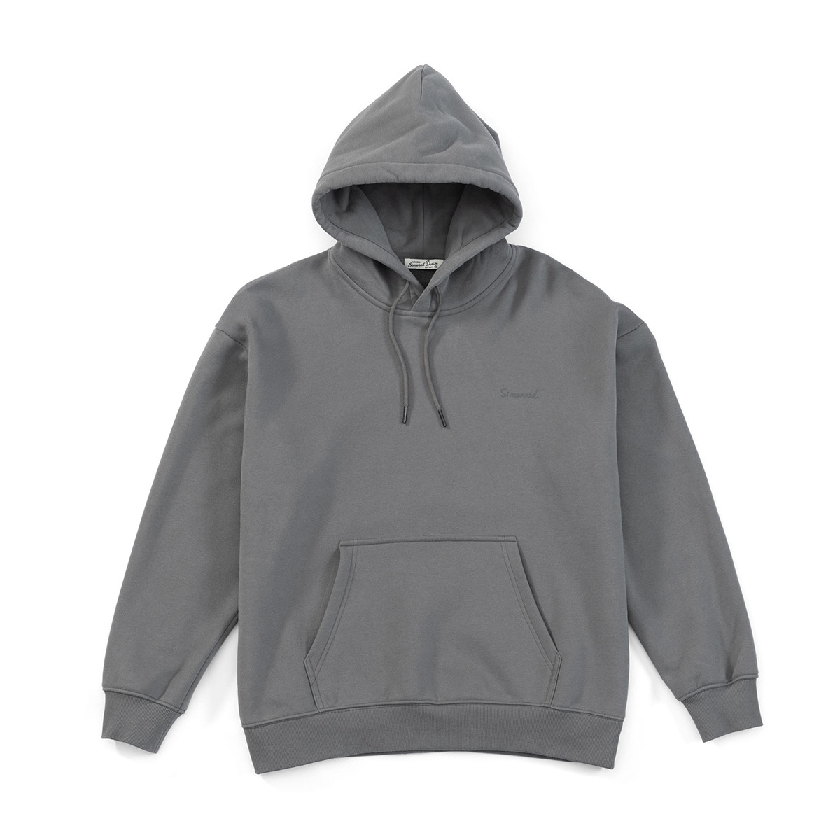 Ht  Simple Wood Men's Loose Fit Lining Fleece Printing