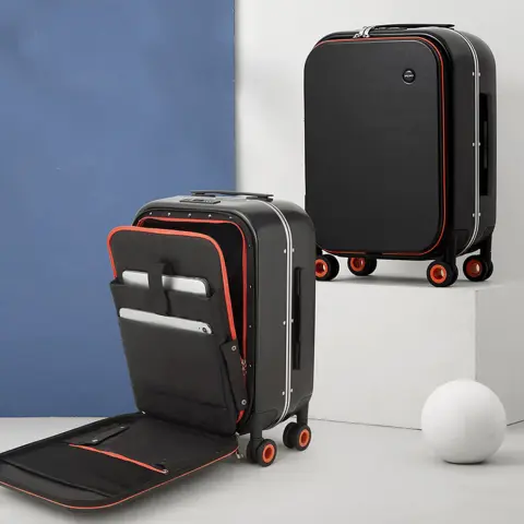 Aluminum Frame of Suitcase Hard Rim Universal Wheel Trolley