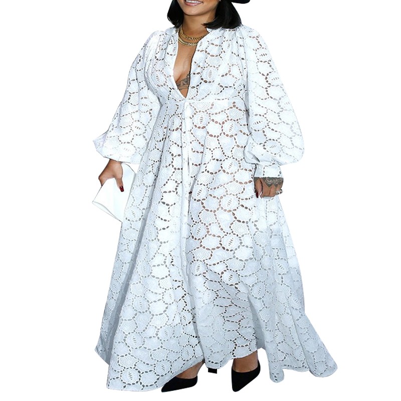 Lace Cardigan Midi Dress