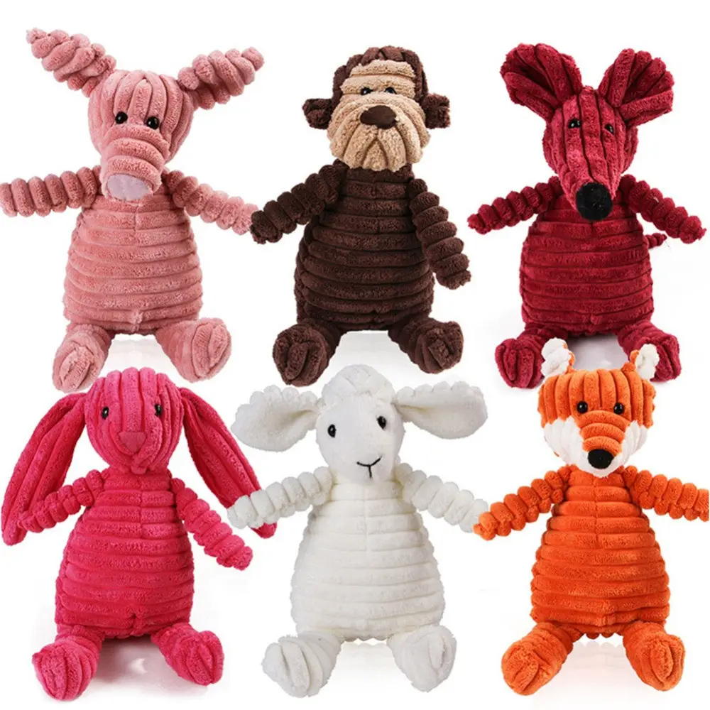 Vocal Animal Plush for Pet Dog Molar Teeth Cleaning