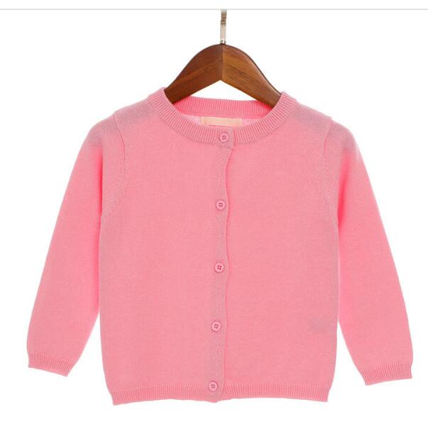 Boys And Girls Pure Cotton Knitted Air Conditioner Sweater