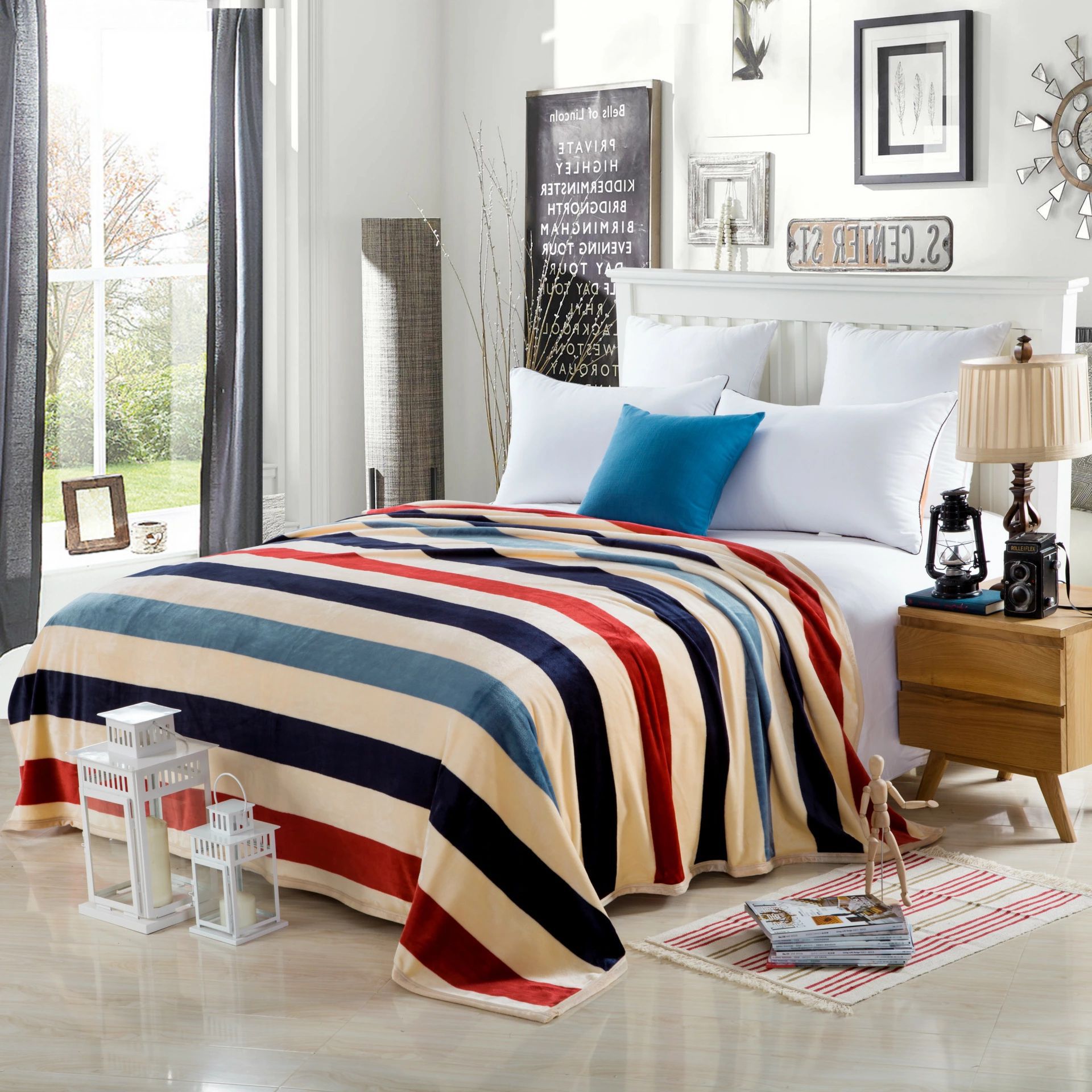 2809355d 3827 4153 bb83 853a3c90ad59 - Printed Warm Coral Fleece Thickened Blanket