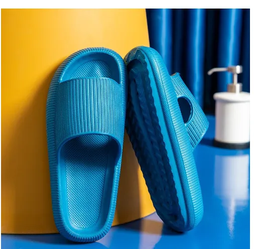 EVA Rubber Foam Soft Bottom Indoor Couple Drag Blue - Shop at LoveMi