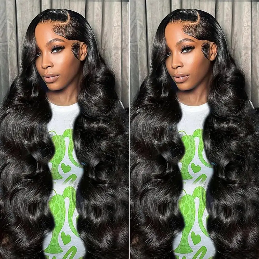 13x6 Lace Front Human Hair Wig Natural