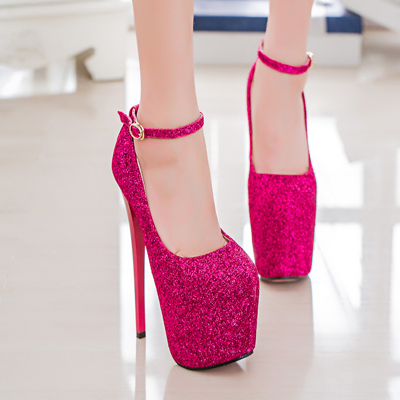 High Thin Heel 19cm Nightclub Women's Shoes