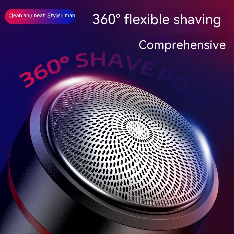 Title 3, Compact Portable Removable Washing Electric Shaver