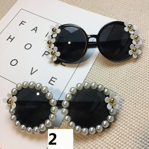 Title 15, Handmade flower diamond sunglasses