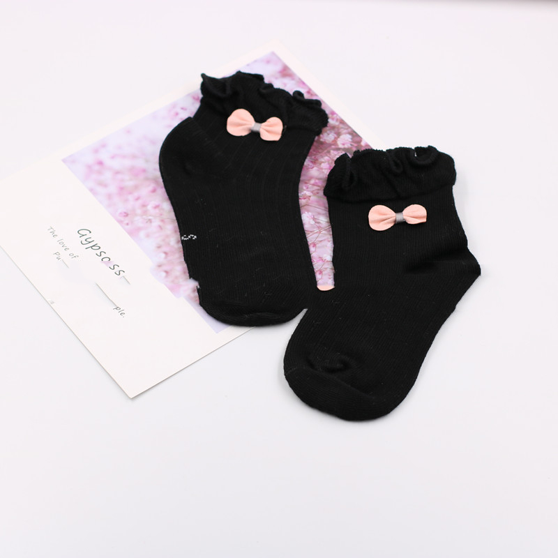 Children's Fungus Bow Princess Socks Baby
