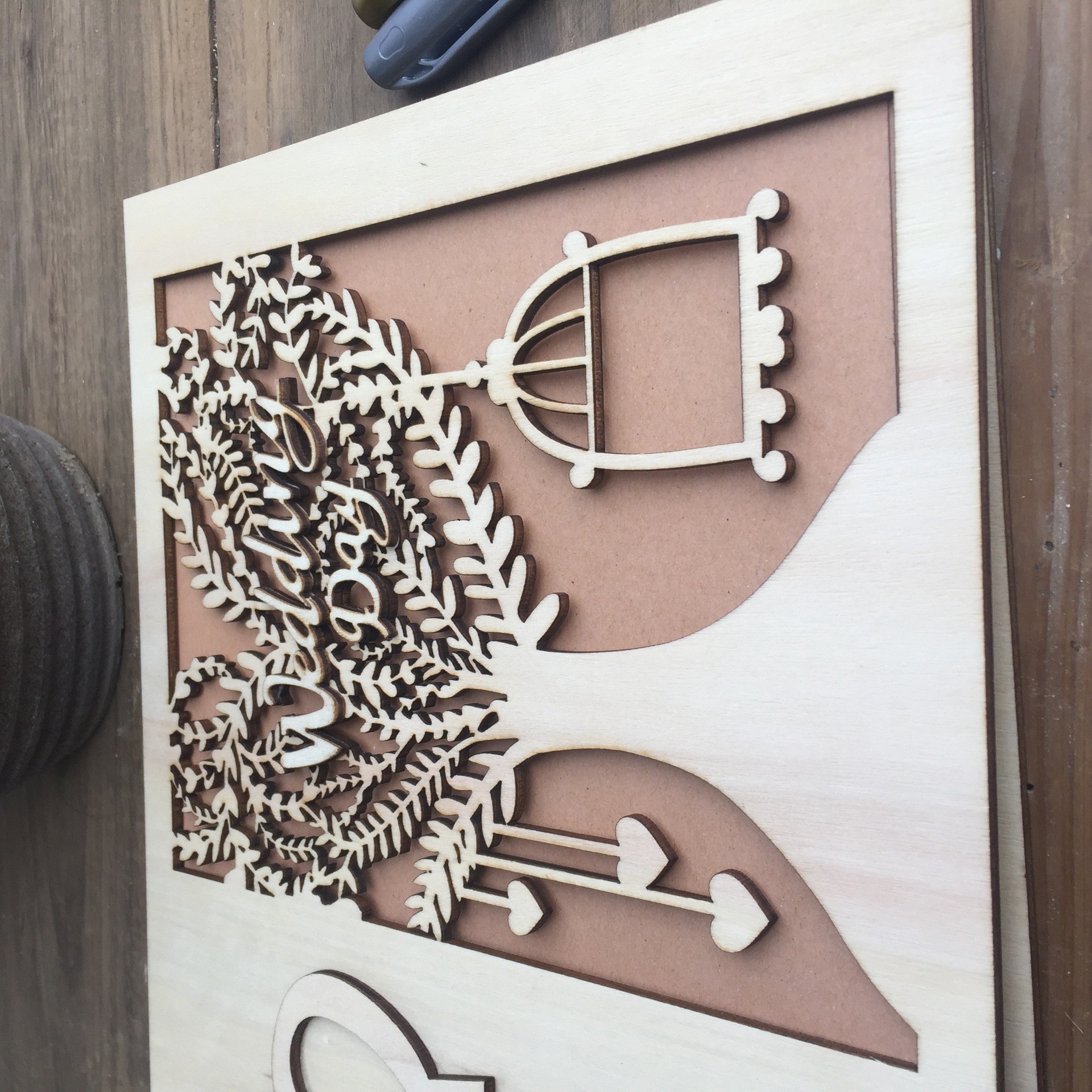 Wooden Wedding Guest Book, picture 3 of 3