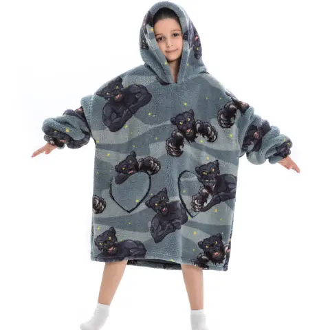 Oversized Thermal Sweatshirt Lazy Kids