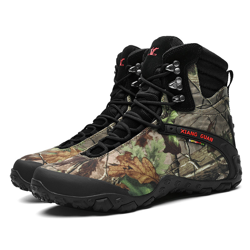 Title 8, Waterproof non-slip high-top hiking shoes