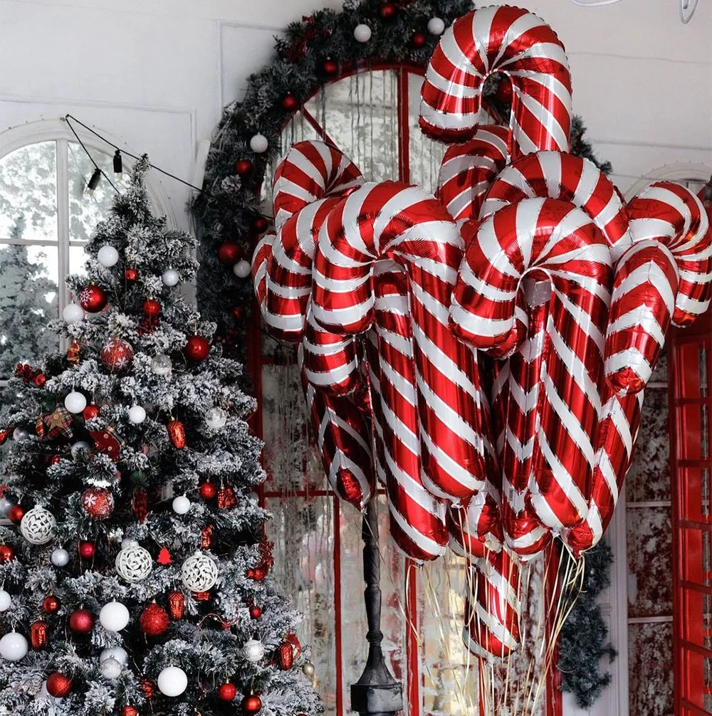 Holiday Party Christmas Crutch Balloons – image 5