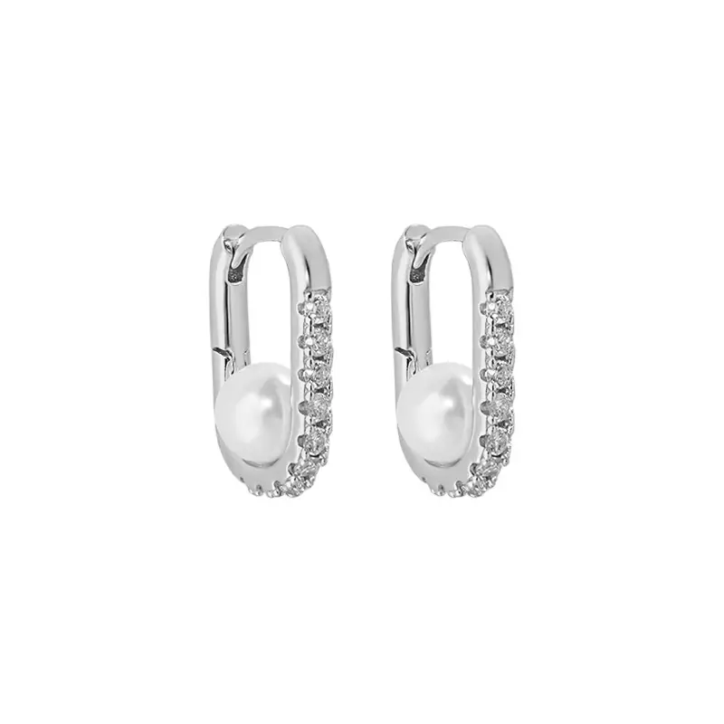 Simple And Versatile Light Luxury Geometric Earrings With A Sense Of Niche Design