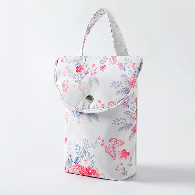 Baby Diaper Storage Bag Waterproof Portable Rose - Shop at LoveMi