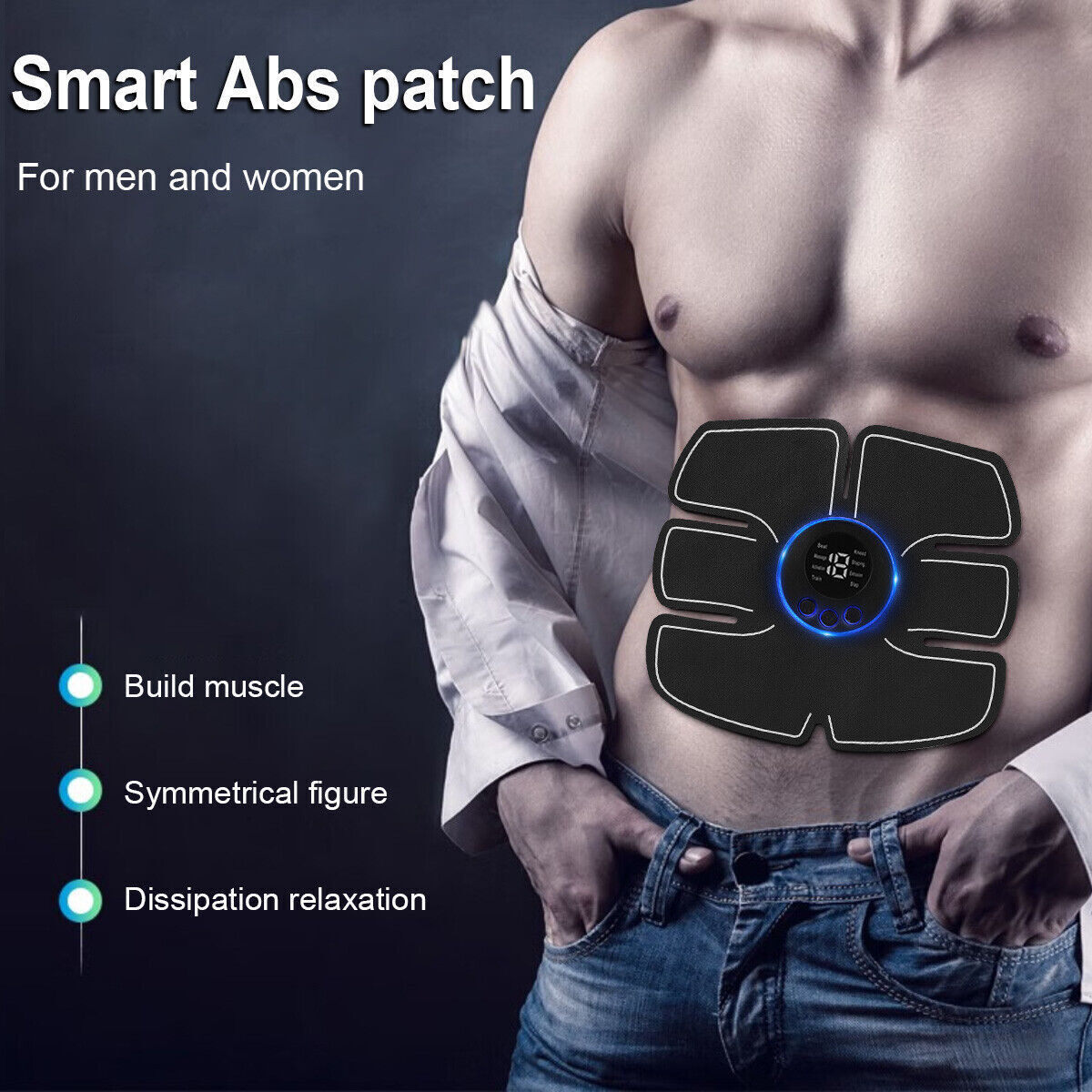 Rechargeable Muscle Toner for Home and Office Function The product allows you to train your abdominal muscles and sculpt your body just the way you want it. The solution is simple This body abs workout equipment is for muscle training and body slimming. A