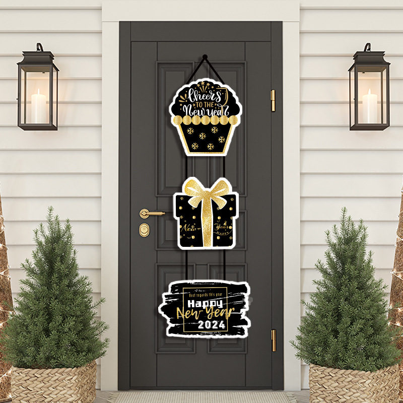 New Year Door Hanging