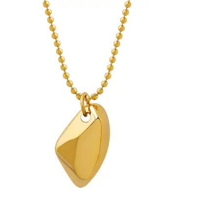 Charming Glimmer Gold Necklace