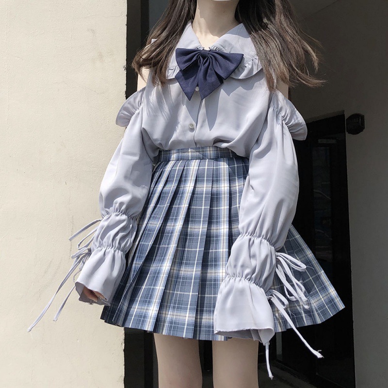 Title 6, Soft Girl Lace Lolita Doll Collar Long Sleeves