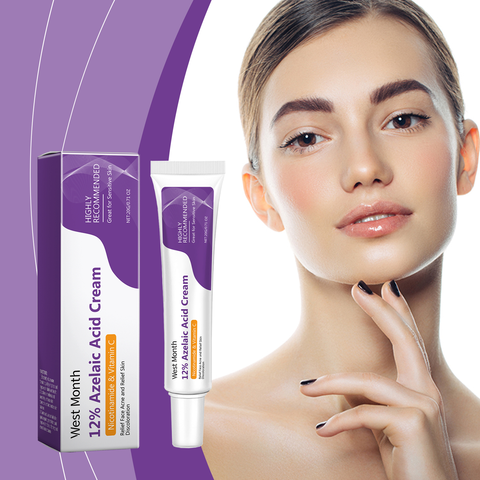 Azelaic Acid Repair Face Cream 20g 1 Box — foto 9