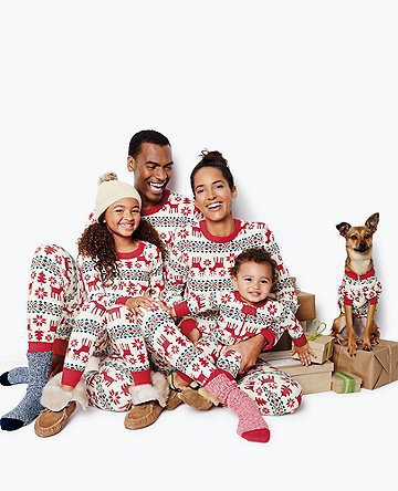 Title 3, Printed Long-sleeved Christmas Parent-child Suit