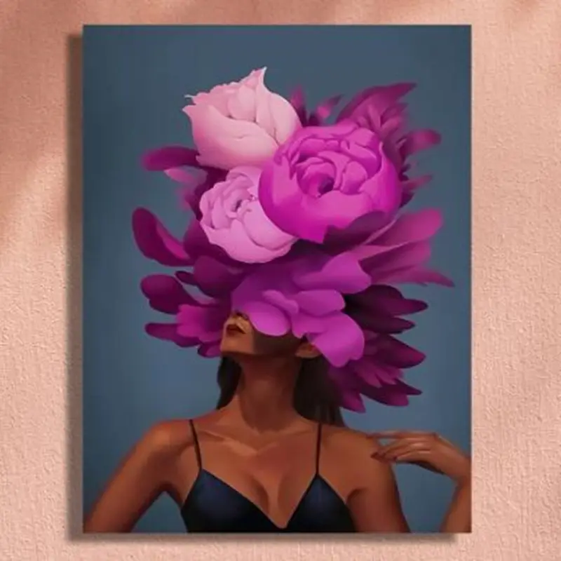 Abstract Animal And Plant DIY Digital Oil