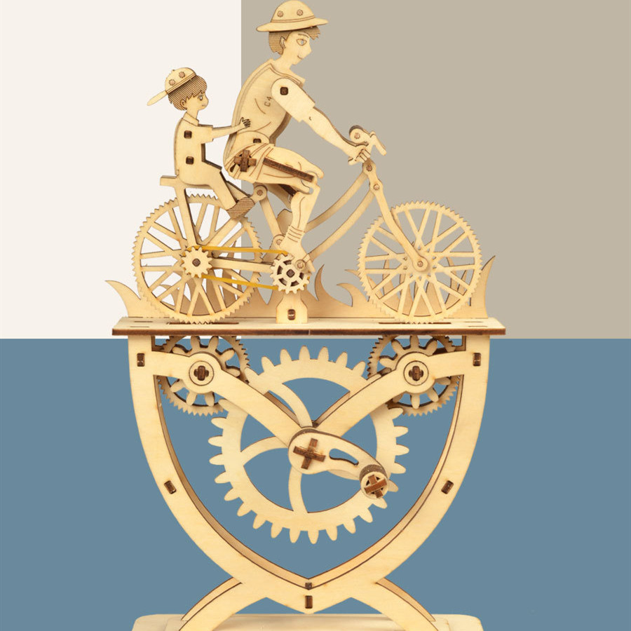 Diy Handmade Bicycle Wooden Assembly - Image 5